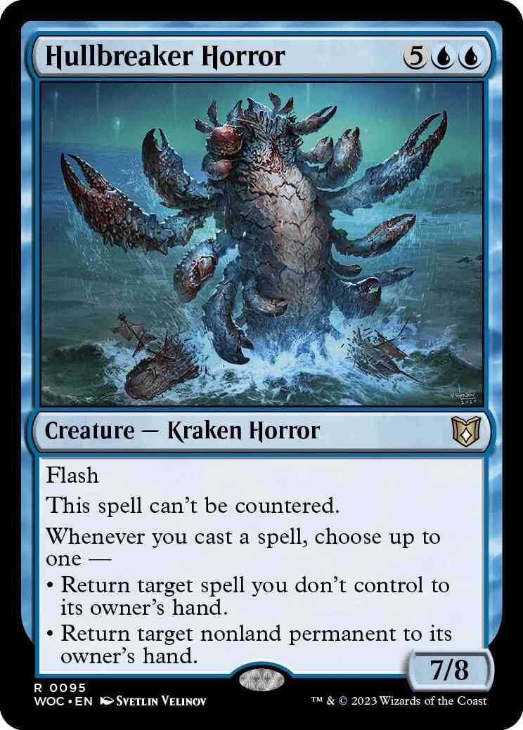 Hullbreaker Horror [95] [Wilds of Eldraine: Commander] [Non-Foil]