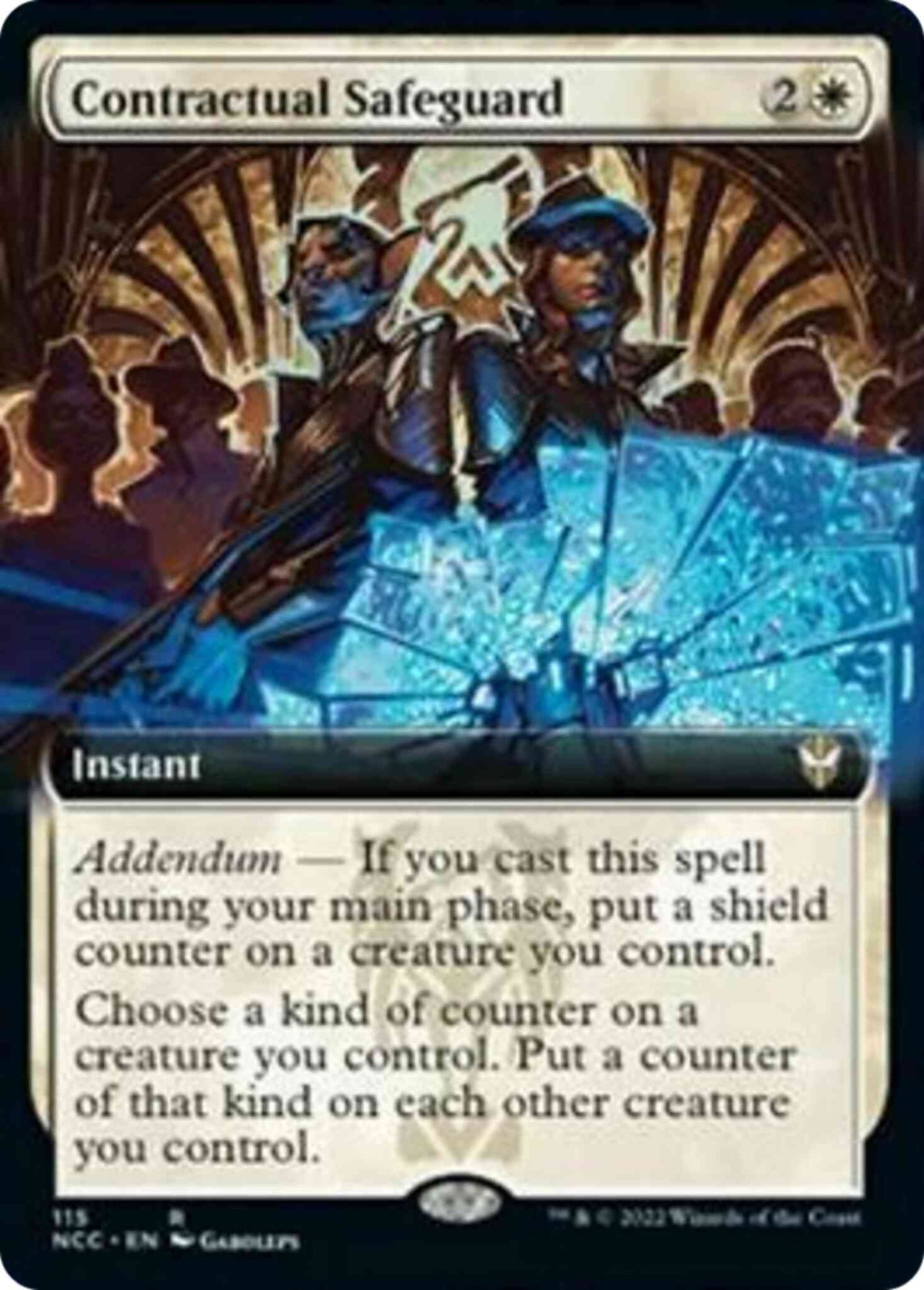 Contractual Safeguard [115] [Extended Art] [Streets of New Capenna: Commander] [Non-Foil]