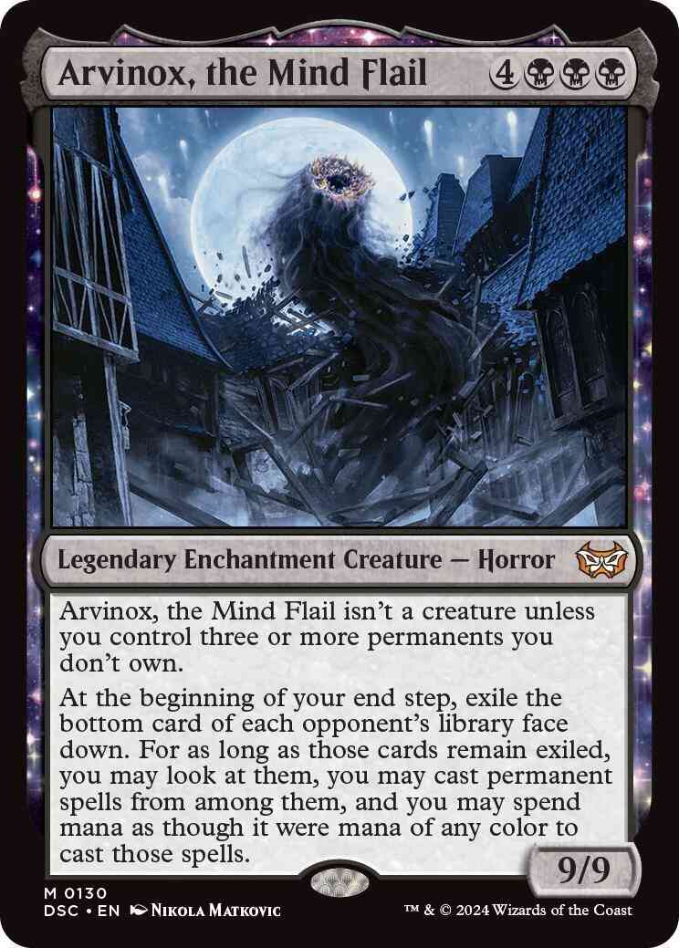 Arvinox, the Mind Flail [130] [Duskmourn: House of Horror: Commander] [Non-Foil]