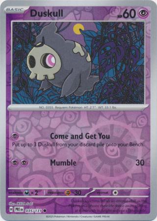Duskull - 035/131 - Common [sv085-035] [Reverse Holo]