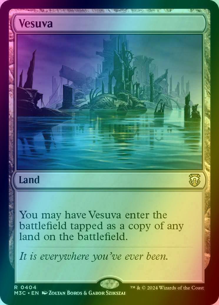 Vesuva [404] [Modern Horizons 3: Commander] [Ripple Foil]