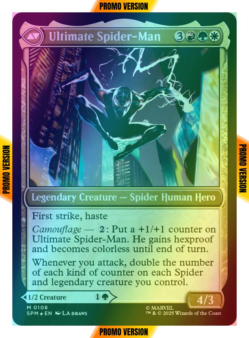 Miles Morales // Ultimate Spider-Man [108s] [Marvel's Spider-Man: Promos] [Foil]