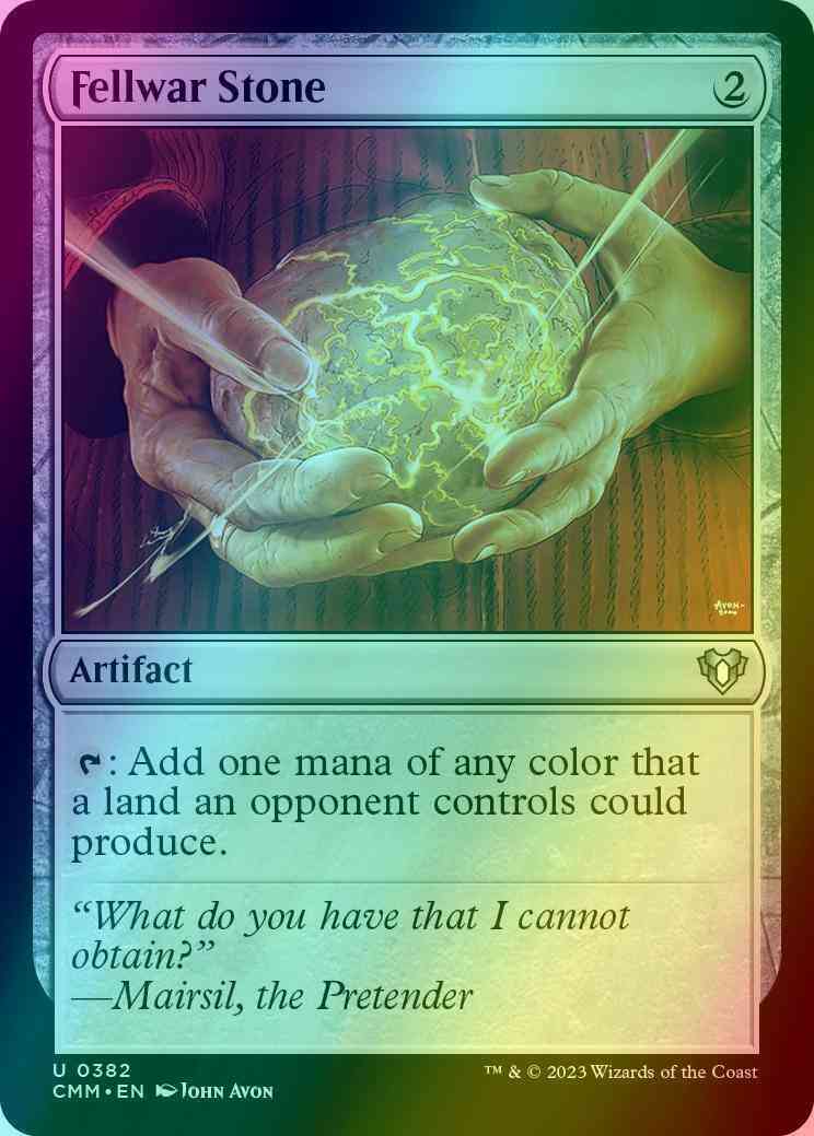 Fellwar Stone [382] [Commander Masters] [Foil]