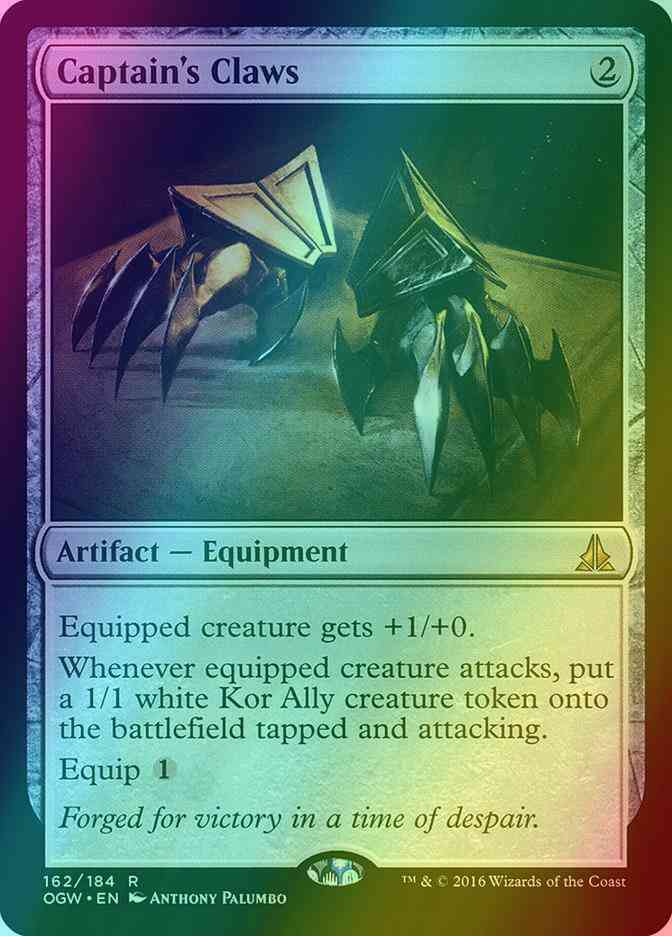Captain's Claws [162] [Oath of the Gatewatch] [Foil]