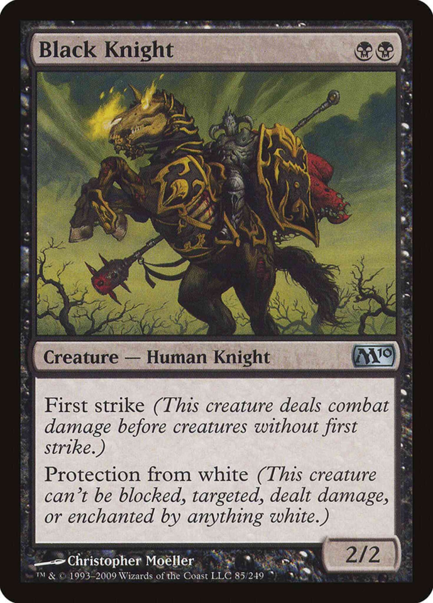 Black Knight [85] [Magic 2010] [Non-Foil]