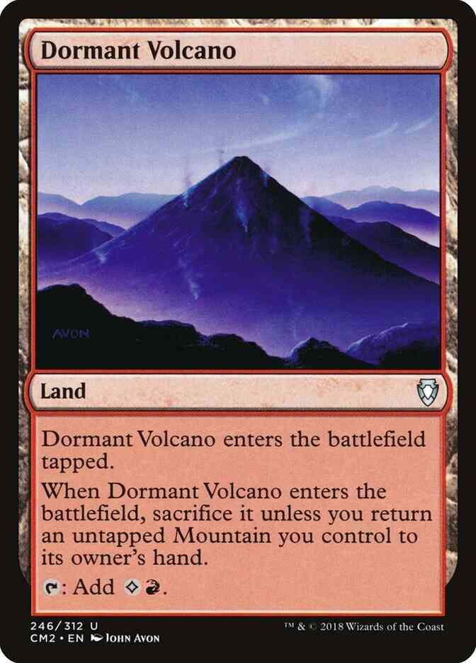 Dormant Volcano [246] [Commander Anthology Volume II] [Non-Foil]