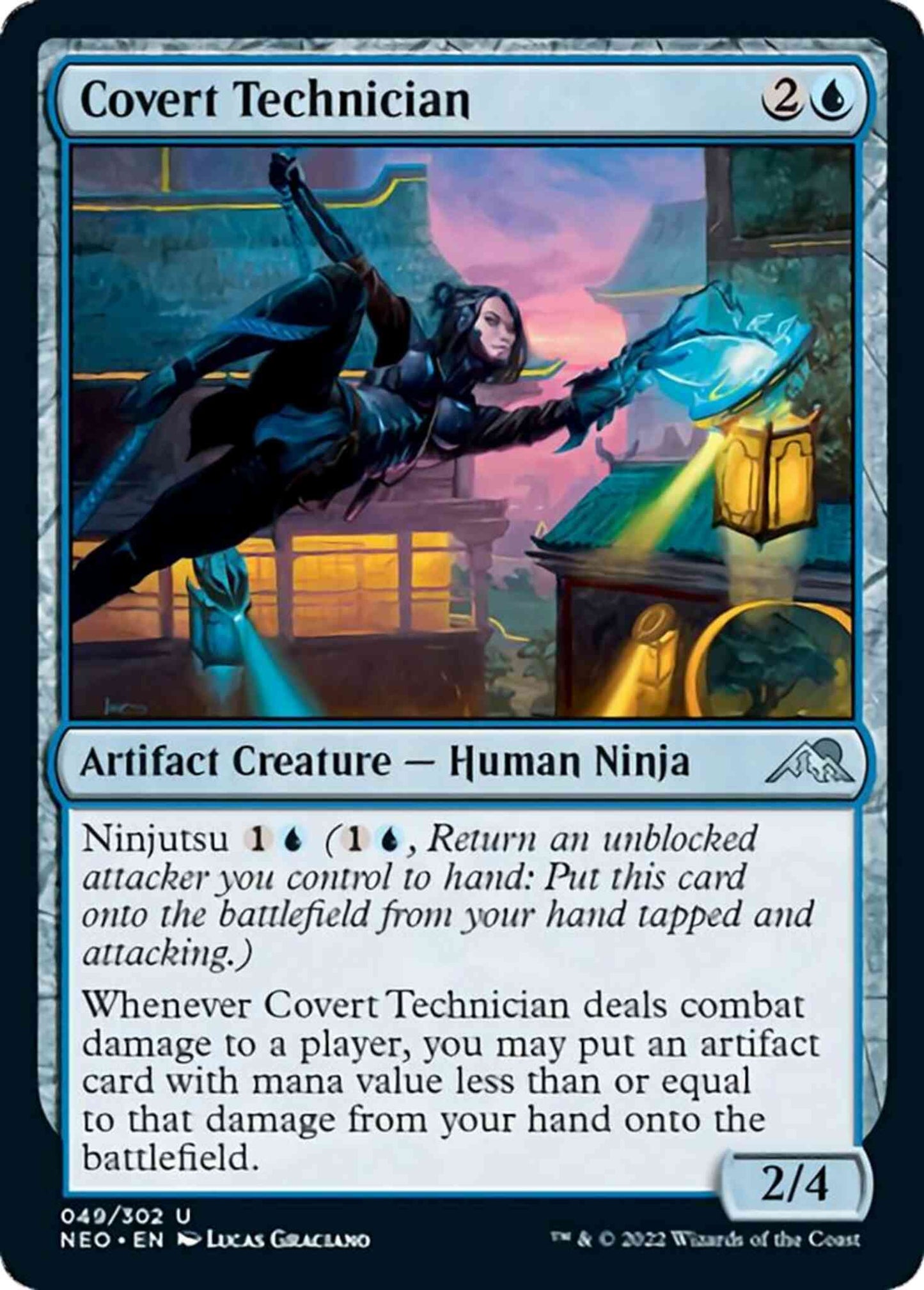 Covert Technician [49] [Kamigawa: Neon Dynasty] [Non-Foil]