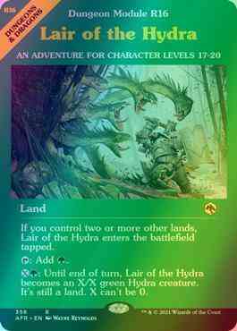 Lair of the Hydra [356] [Module Showcase] [Adventures in the Forgotten Realms] [Foil]