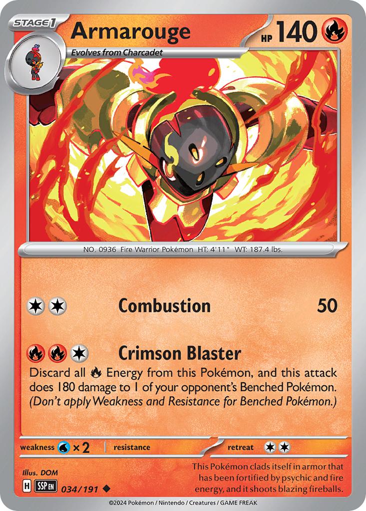 Armarouge - 034/191 - Uncommon [sv08-034] [Non-Holo]