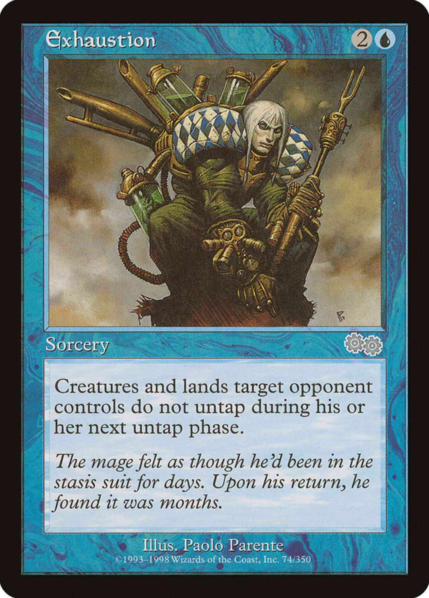 Exhaustion [74] [Urza's Saga] [Non-Foil]