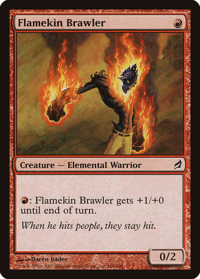 Flamekin Brawler [166] [Lorwyn] [Non-Foil]