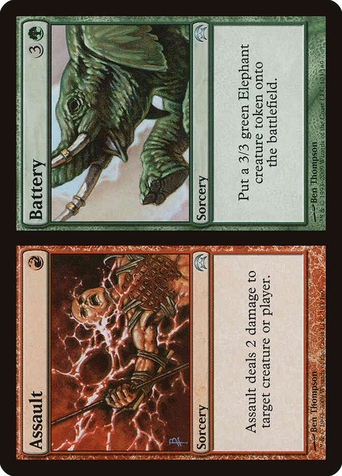 Assault // Battery [103] [Planechase] [Non-Foil]