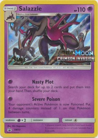 Salazzle - SM73 - Staff Promo [smp-SM73] [Holo]