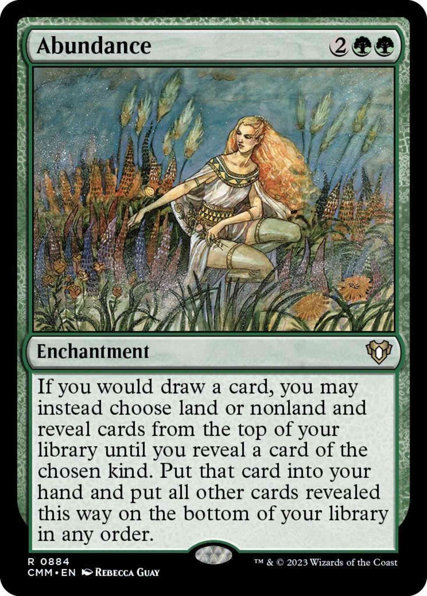 Abundance [884] [Commander Masters] [Non-Foil]