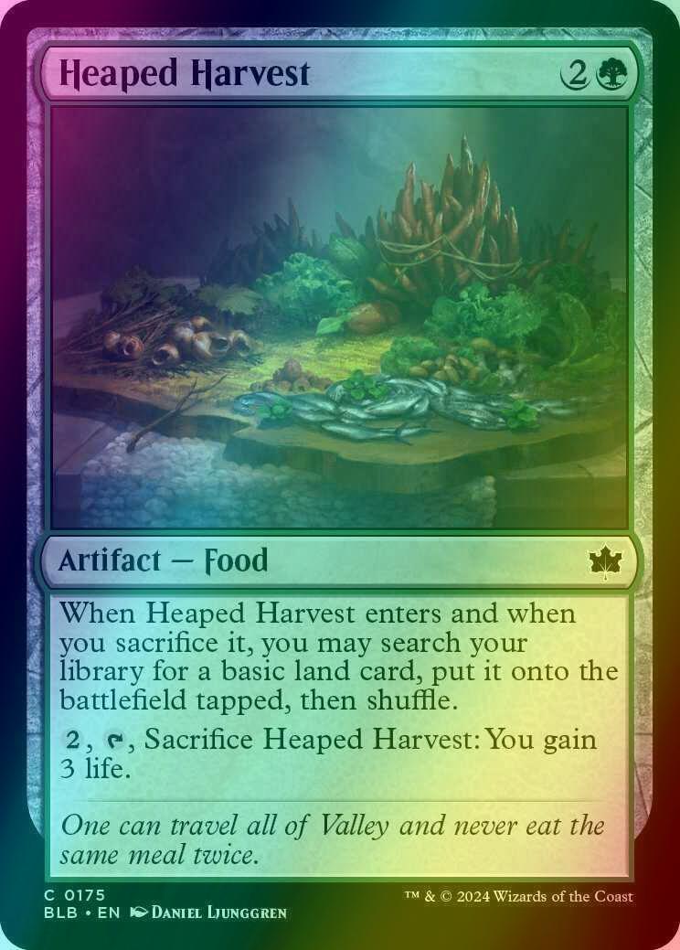 Heaped Harvest [175] [Bloomburrow] [Foil]