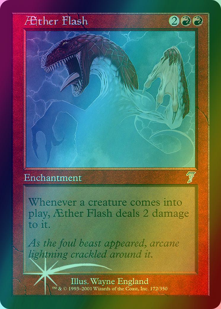 Aether Flash [172x] [Seventh Edition] [Foil]