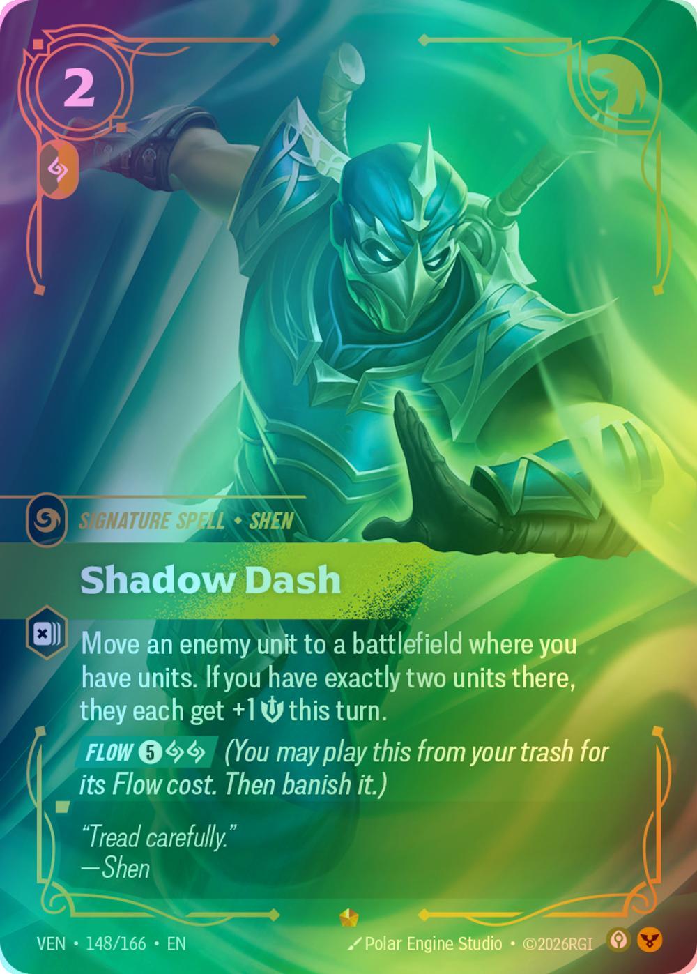 Shadow Dash - 148/166 [Vendetta] [Foil]