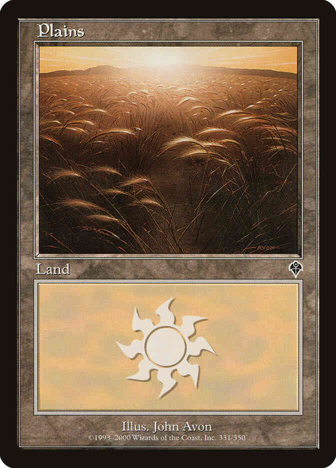 Plains [331] [Invasion] [Non-Foil]
