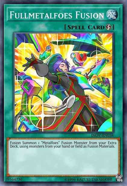 Fullmetalfoes Fusion - INOV-EN058 - Super Rare - 1st Edition