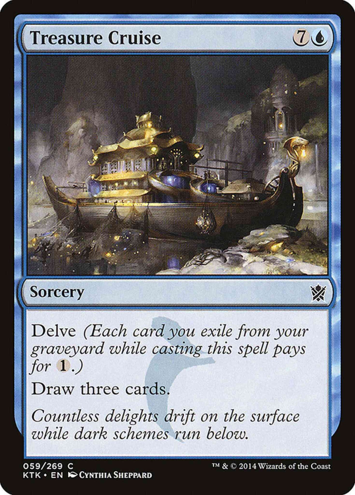 Treasure Cruise [59] [Khans Of Tarkir] [Non-Foil]