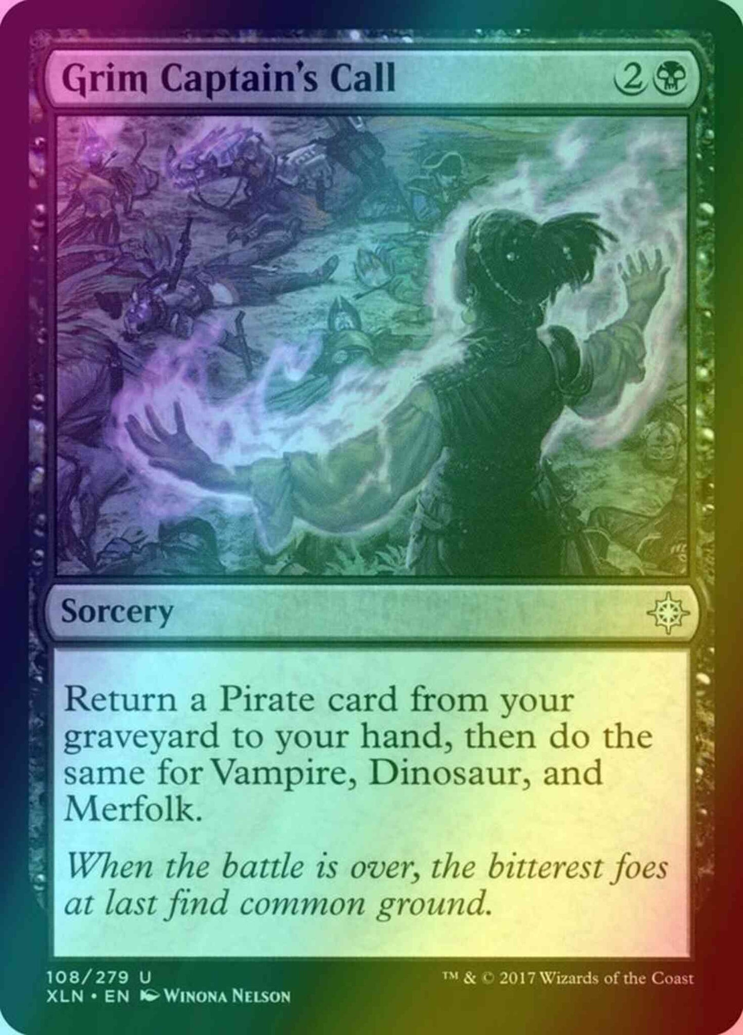 Grim Captain's Call [108] [Ixalan] [Foil]