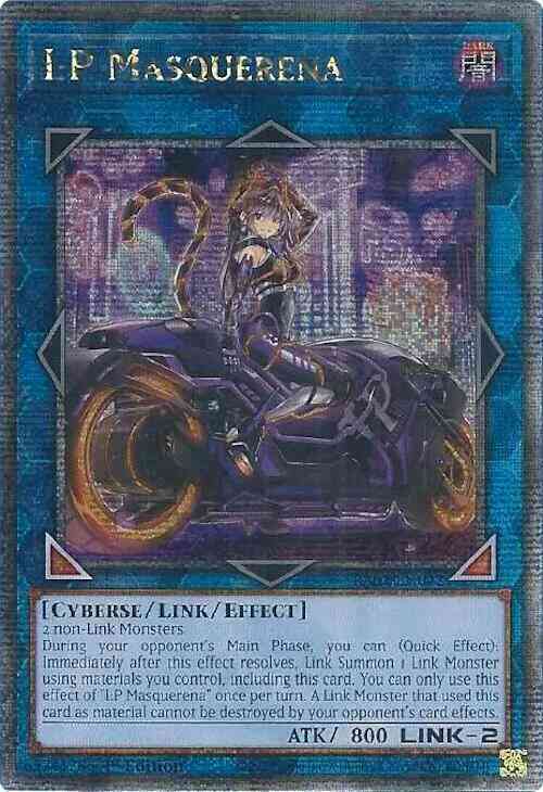 I:P Masquerena - Alternate Art - RA02-EN042 - Quarter Century Secret Rare - 1st Edition