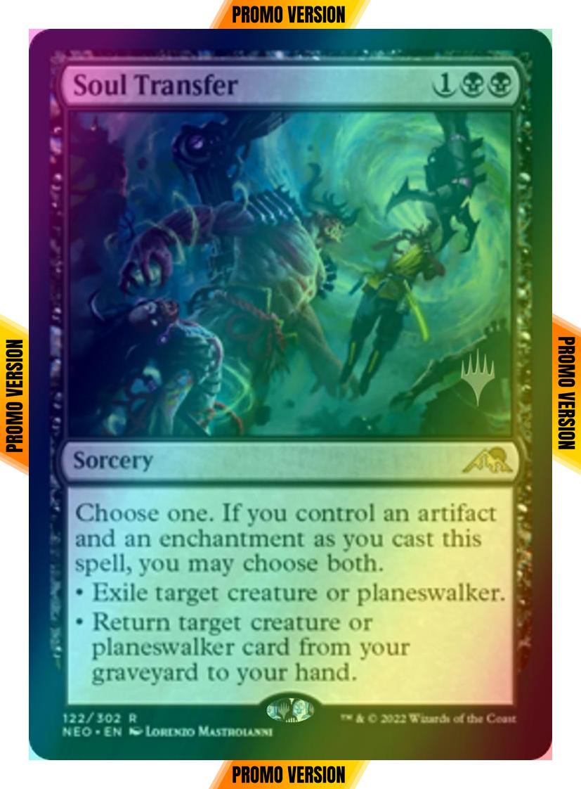 Soul Transfer [Promo Pack] [122p] [Kamigawa: Neon Dynasty: Promos] [Foil]