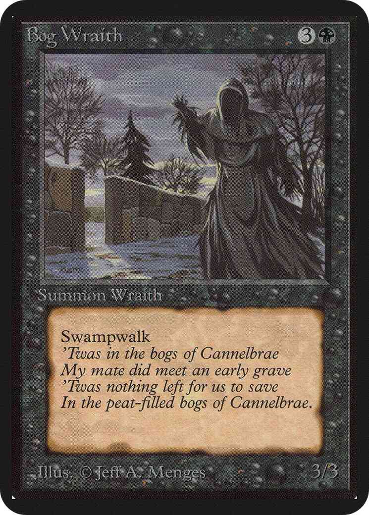 Bog Wraith [95] [Limited Edition Alpha] [Non-Foil]