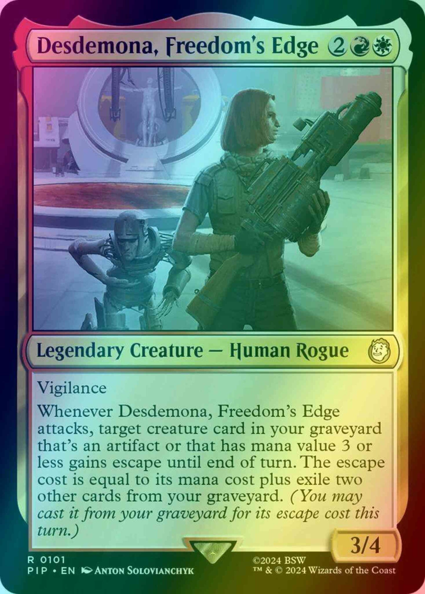 Desdemona, Freedom's Edge [101] [Fallout] [Foil]