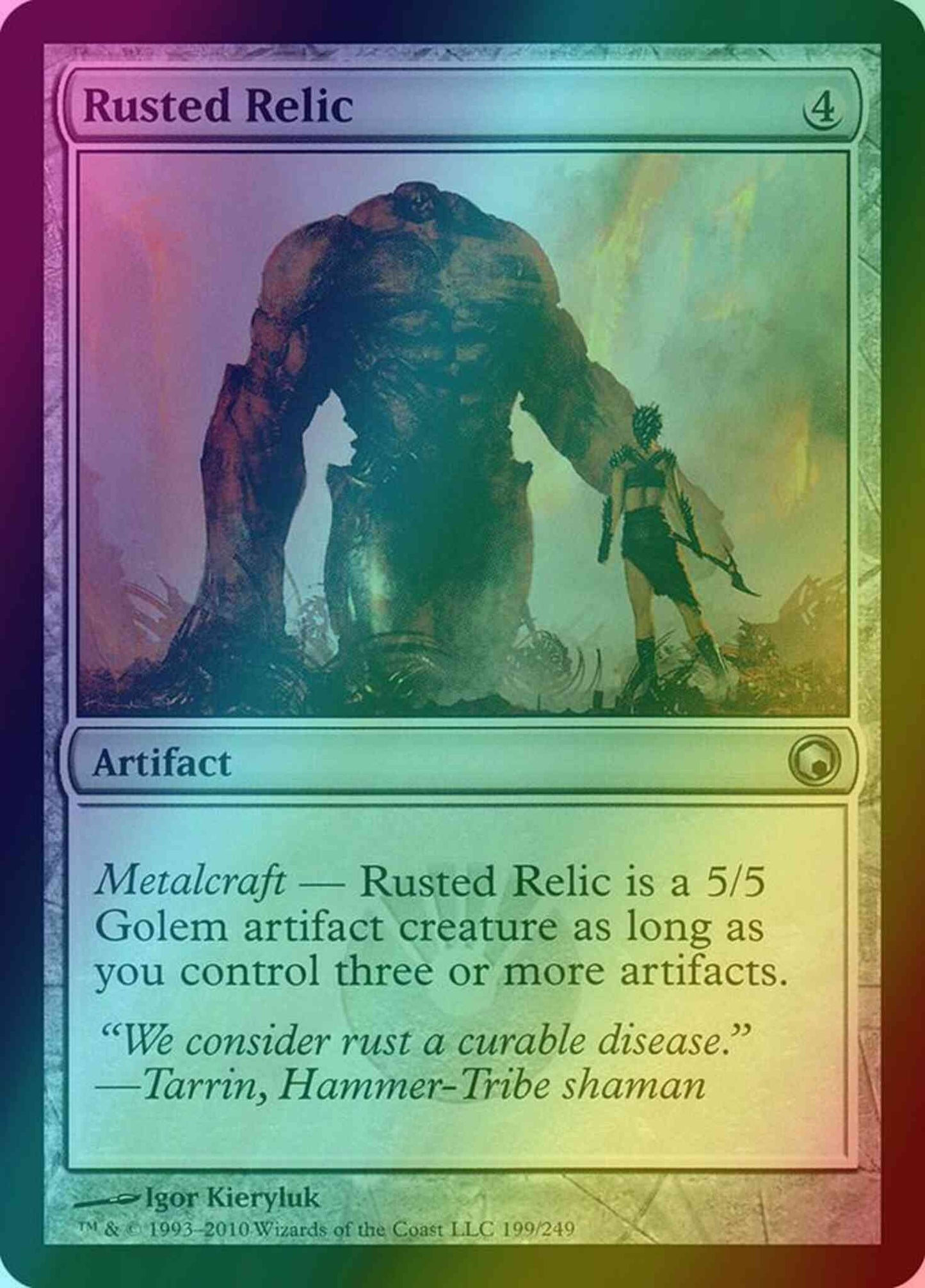 Rusted Relic [199] [Scars Of Mirrodin] [Foil]