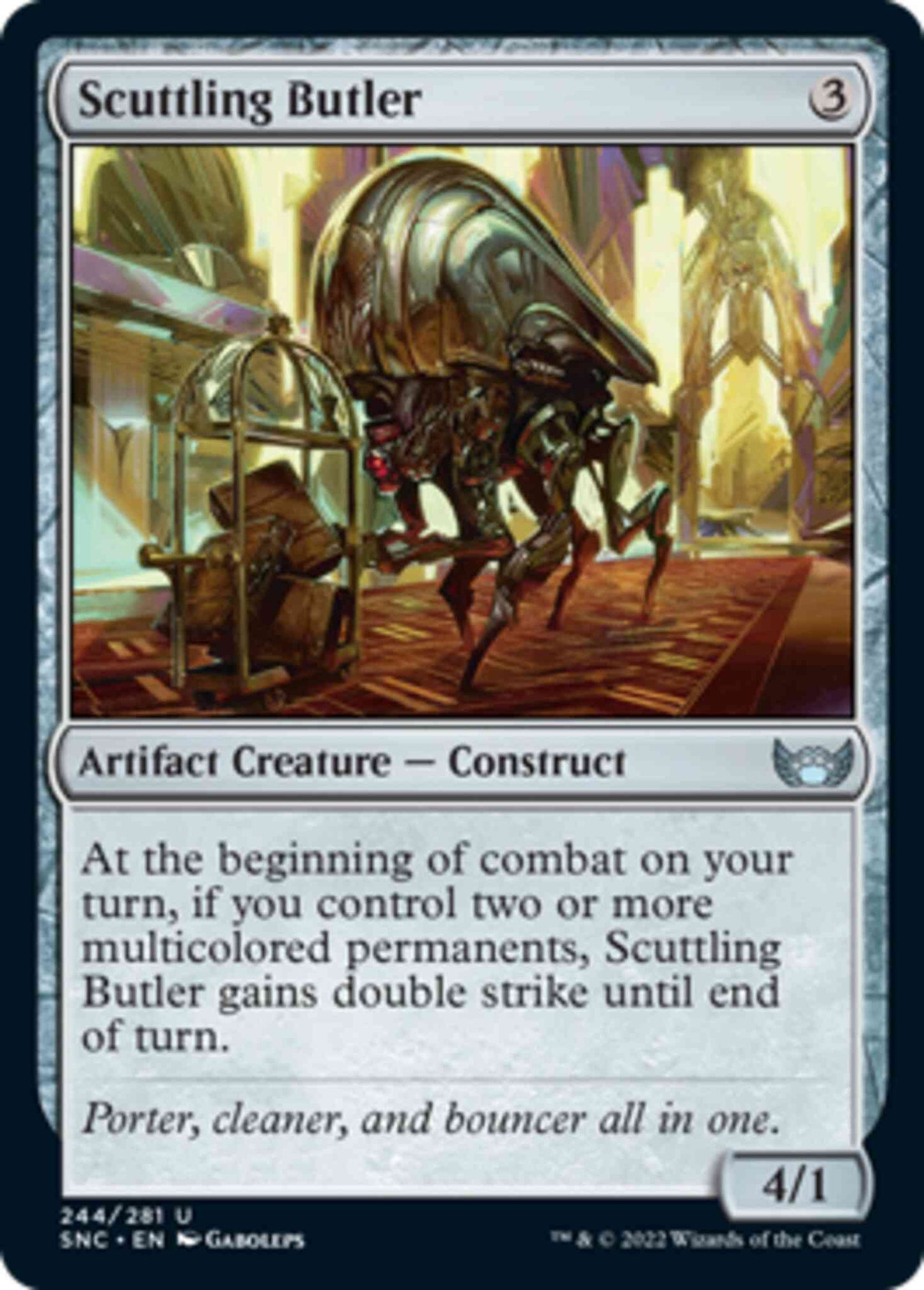 Scuttling Butler [244] [Streets of New Capenna] [Non-Foil]