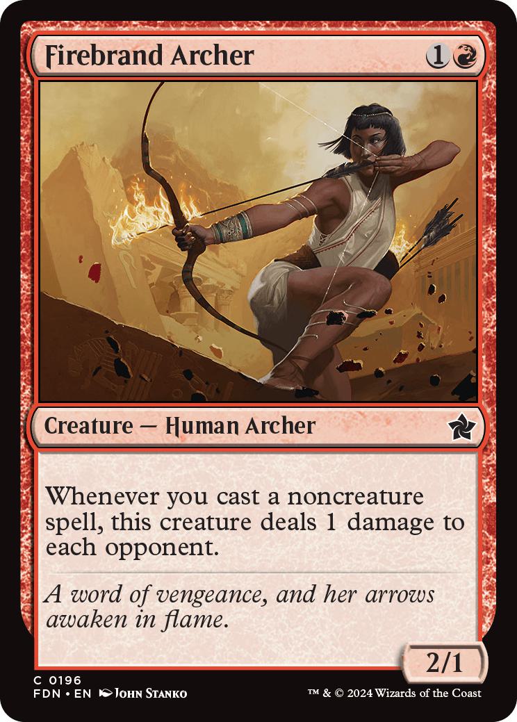 Firebrand Archer [196] [Foundations] [Non-Foil]
