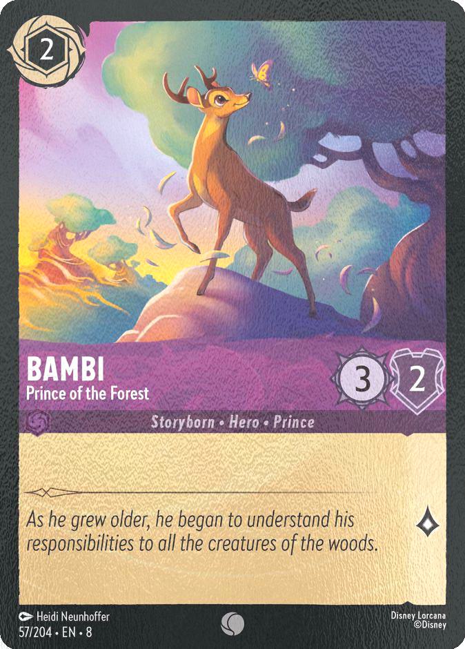 Bambi - Prince of the Forest - 57/204 [Reign of Jafar] [Cold Foil]