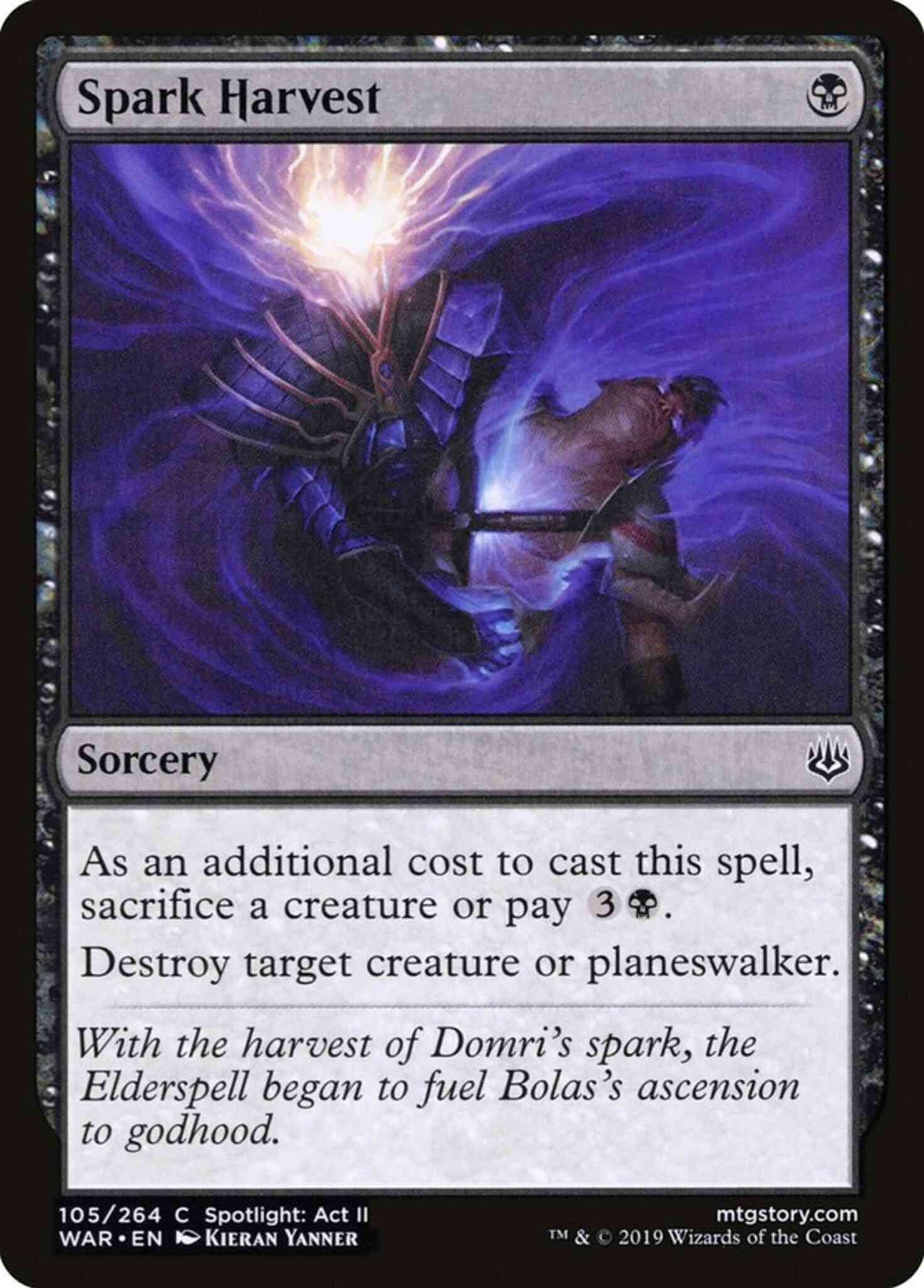 Spark Harvest [105] [War of the Spark] [Non-Foil]
