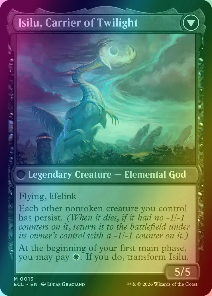 Eirdu, Carrier of Dawn // Isilu, Carrier of Twillight [13] [Lorwyn