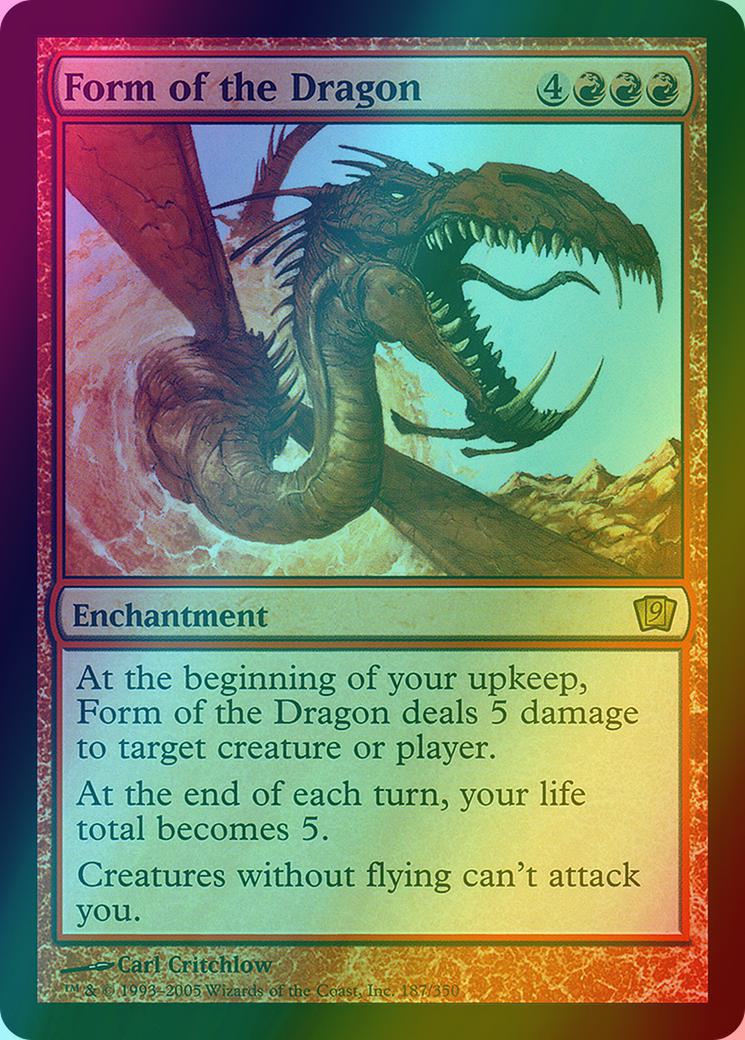 Form of the Dragon [187x] [Ninth Edition] [Foil]