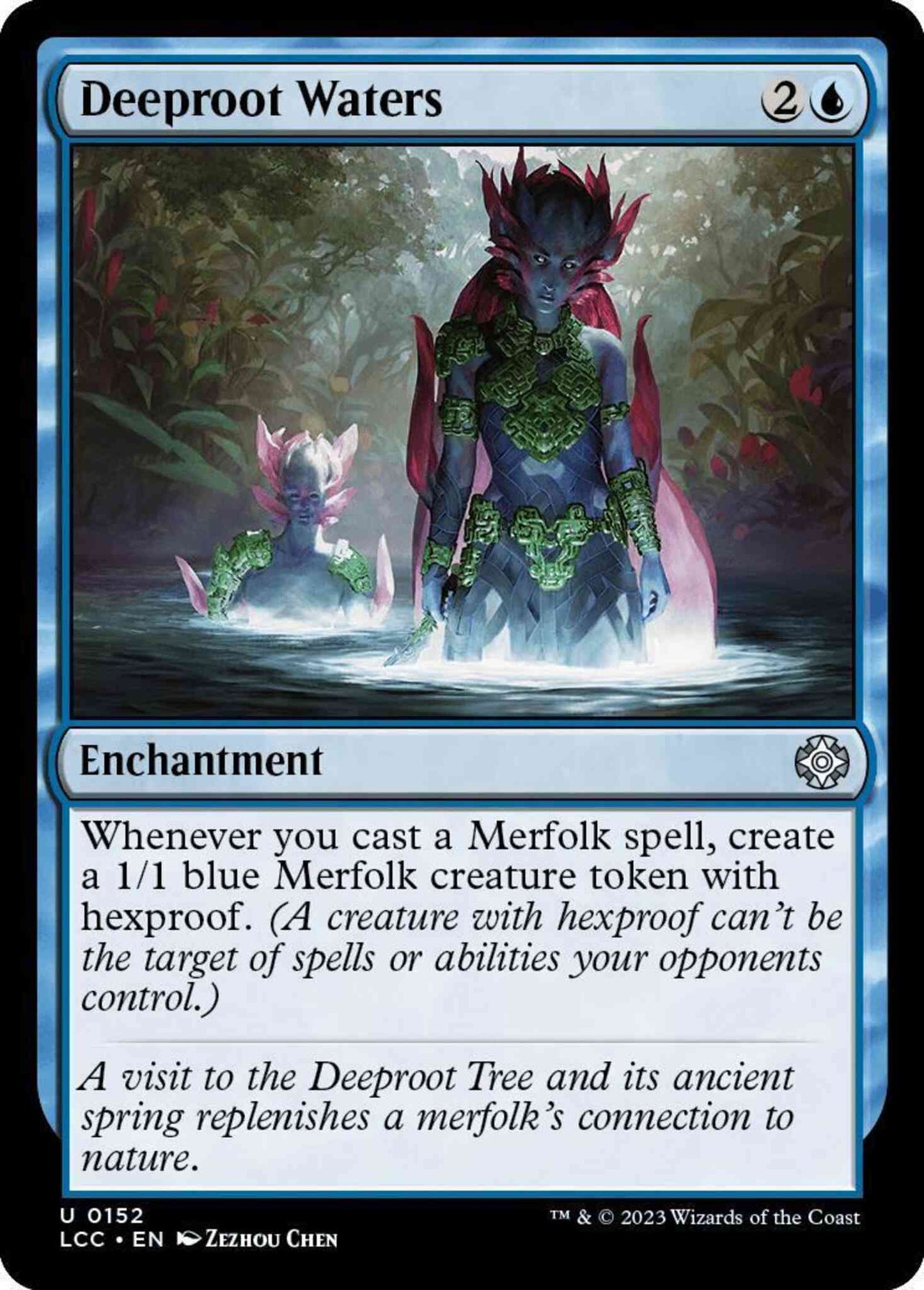 Deeproot Waters [152] [The Lost Caverns of Ixalan: Commander] [Non-Foil]