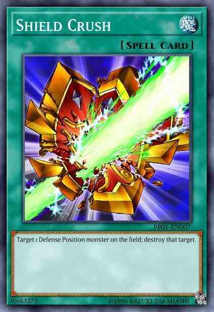 Shield Crush - PP01-EN007 - Secret Rare - Unlimited