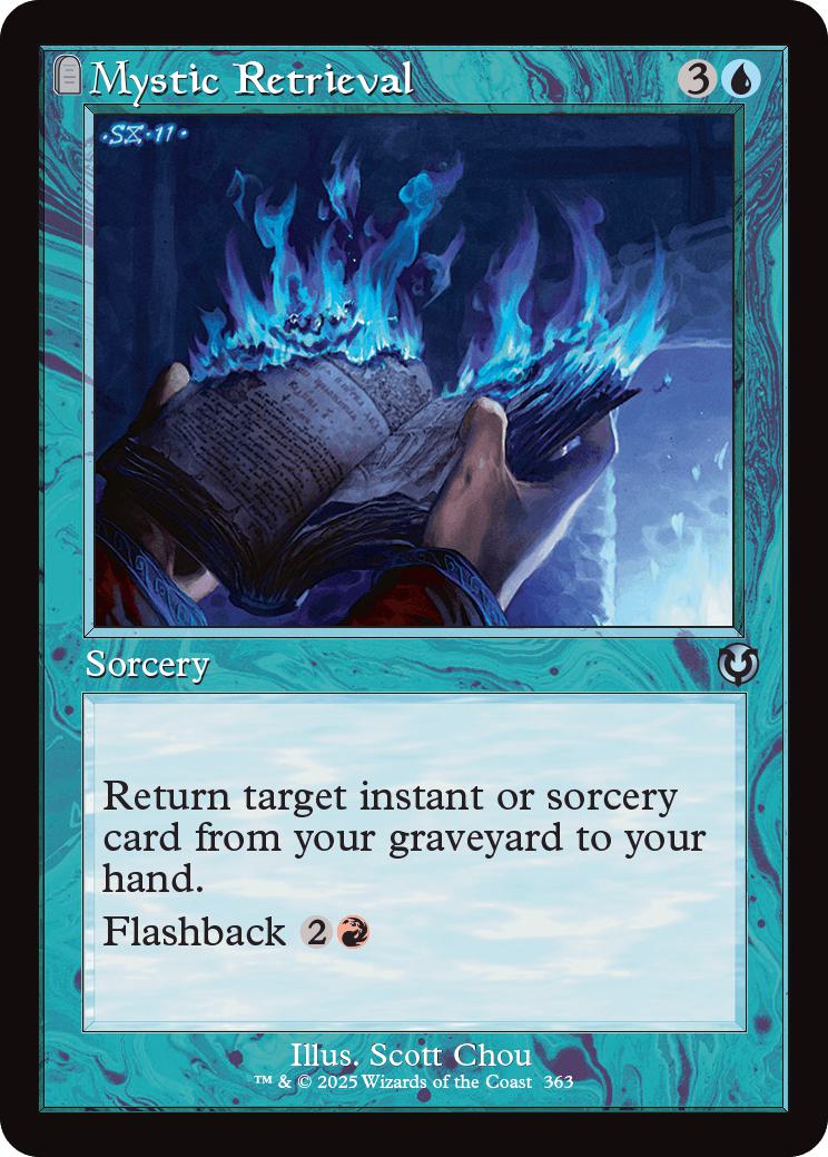 Mystic Retrieval [363] [Retro Frame] [Innistrad Remastered] [Non-Foil]