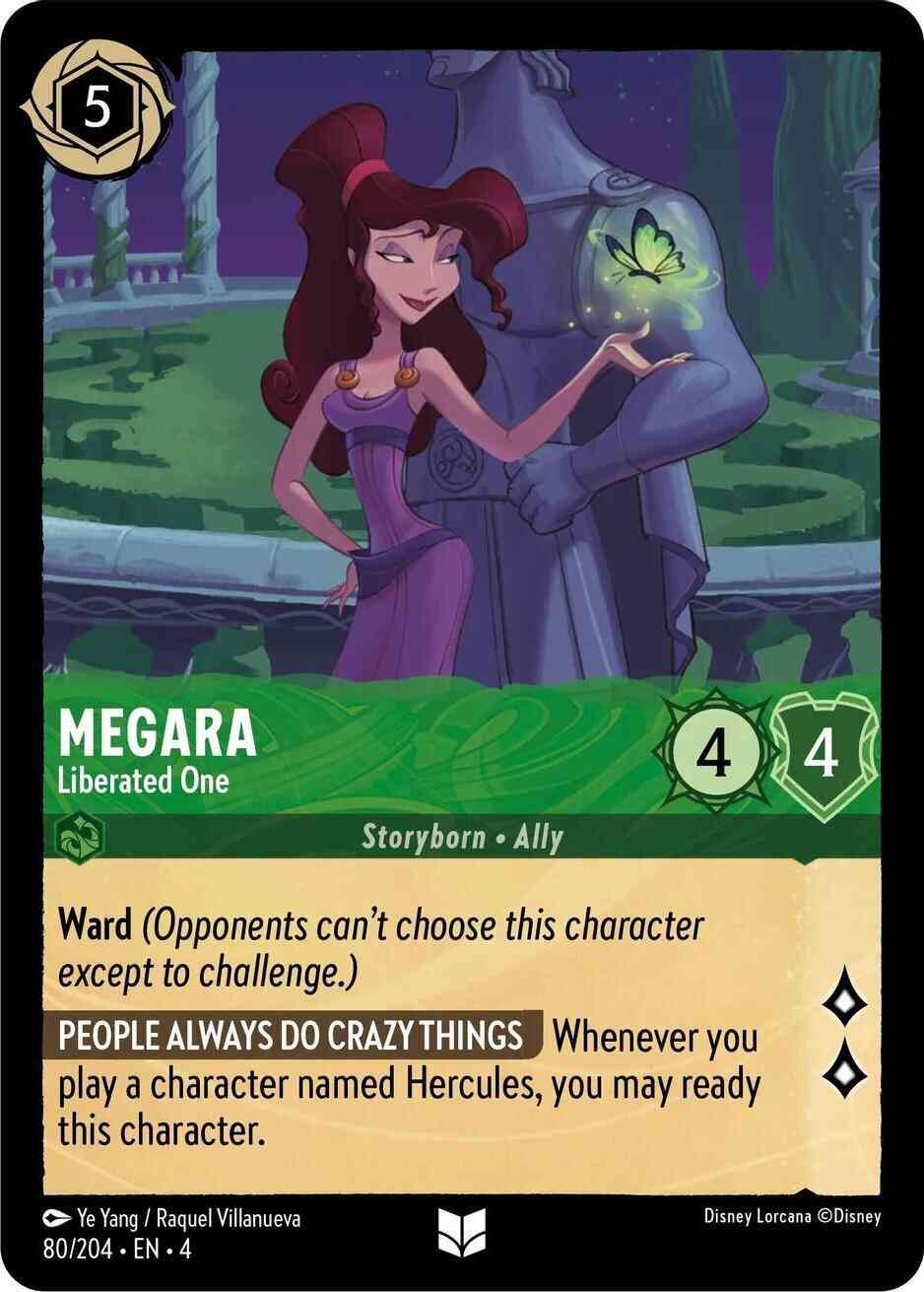 Megara - Liberated One - 80/204 [Ursula's Return] [Non-Foil]