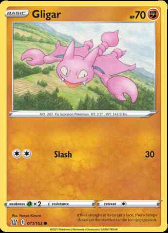 Gligar - 071/163 - Common [swsh5-071] [Non-Holo]