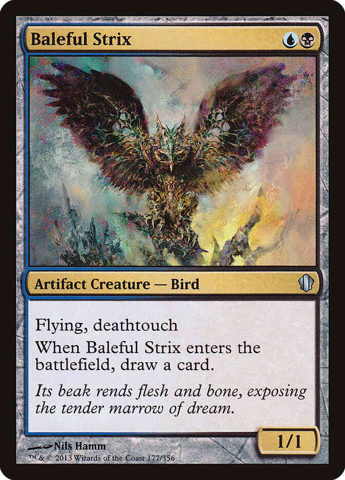 Baleful Strix [177] [Commander 2013] [Non-Foil]