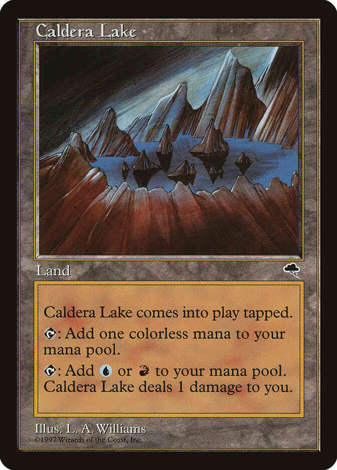 Caldera Lake [316] [Tempest] [Non-Foil]