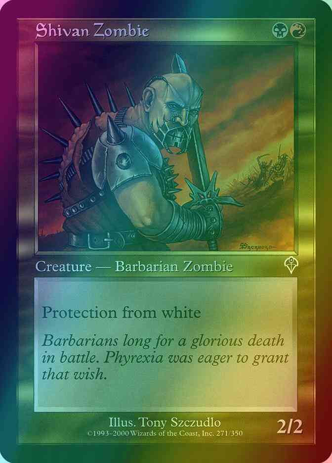 Shivan Zombie [271] [Invasion] [Foil]
