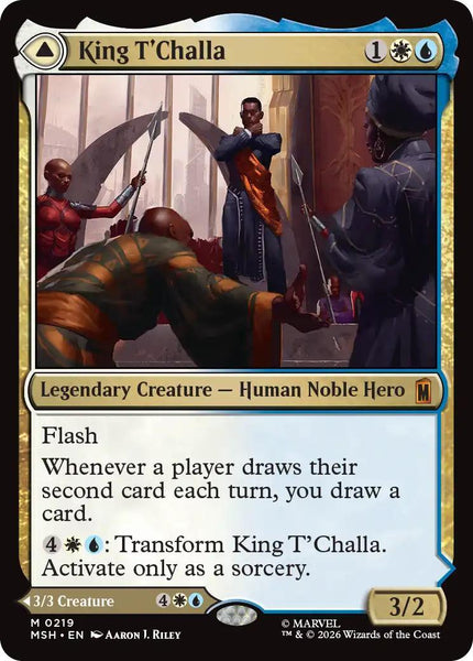 King T'Challa // Black Panther, Hope Enduring [219] [Marvel Super