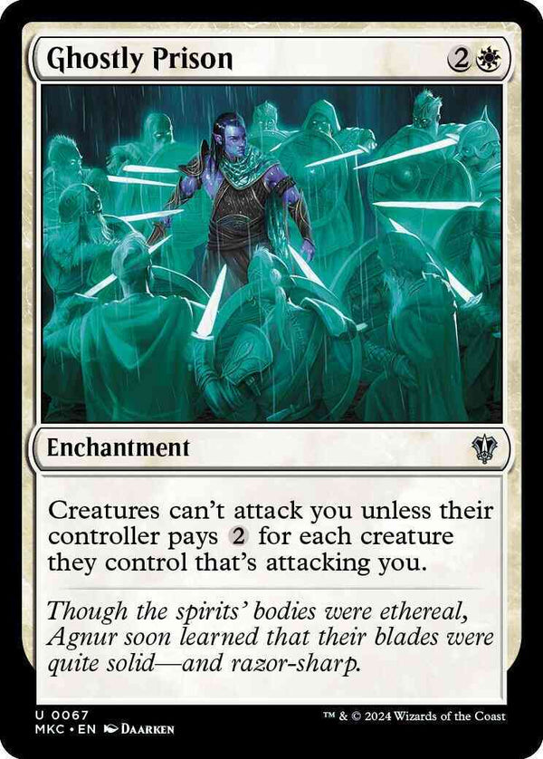 Ghostly Prison [67] [Murders at Karlov Manor: Commander] [Non-Foil]