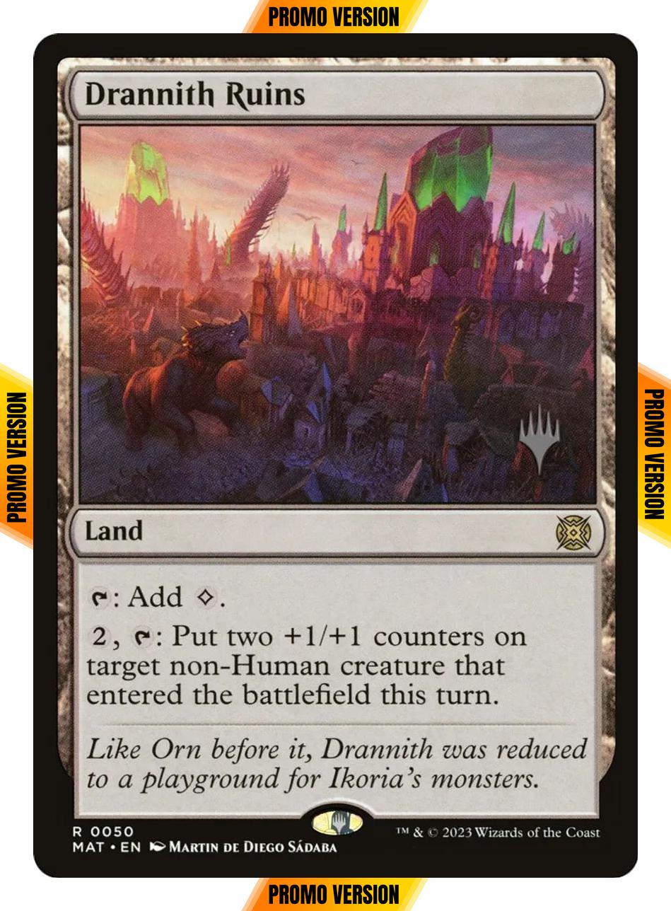Drannith Ruins [50p] [Promo Pack] [March of the Machine: The Aftermath: Promos] [Non-Foil]