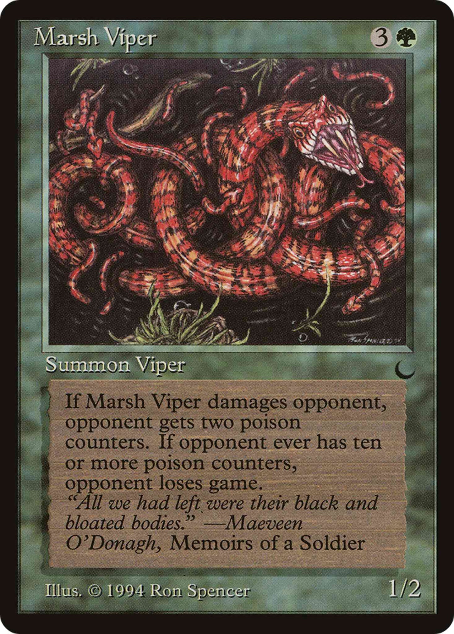 Marsh Viper [81] [The Dark] [Non-Foil]