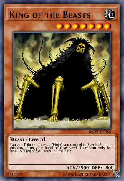 King of the Beasts - RGBT-EN086 - Secret Rare - Unlimited