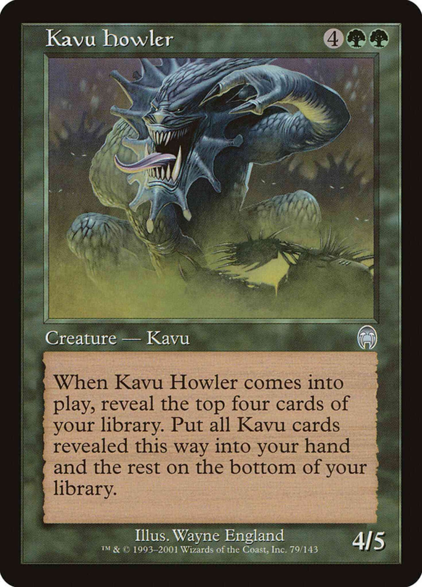 Kavu Howler [79] [Apocalypse] [Non-Foil]